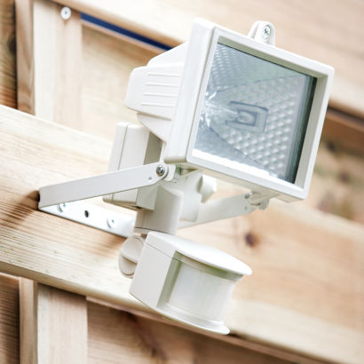 Halogenstrahler mit Sensor