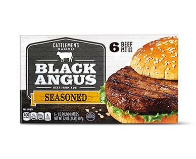 Cattlemen's Ranch Seasoned or Jalapeño Black Angus Patties