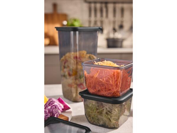 Food Storage Containers, 3 or 4 Pieces
