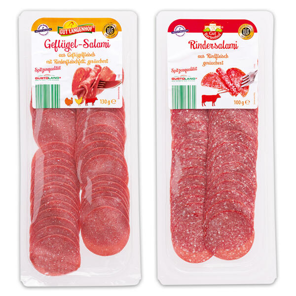 Rinder-/ Geflügel-Salami