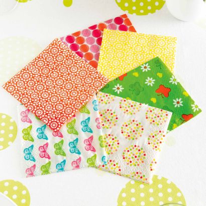 Mini serviettes, 20 pcs