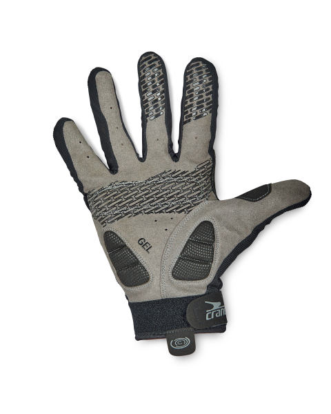 Black MTB Gloves with Gel Padding
