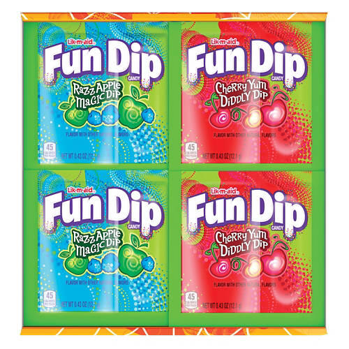 Fun Dip Mixed Flavored Candies, 44 count