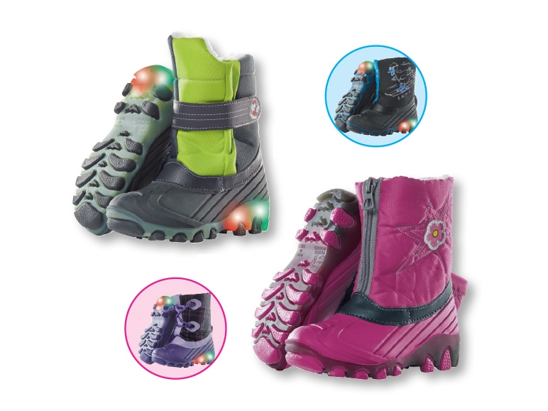 Lupilu Girls' or Boys' (Toddlers) Winter Boots with Light