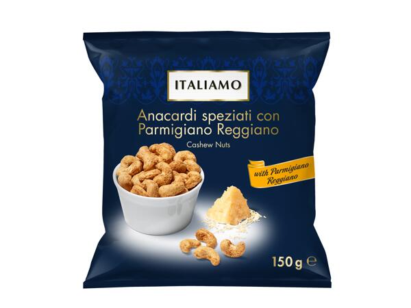 Cashew Nuts with Parmigiano Reggiano