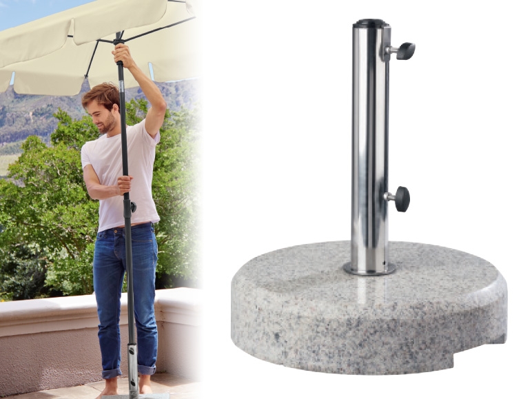 FLORABEST Granite Parasol Stand