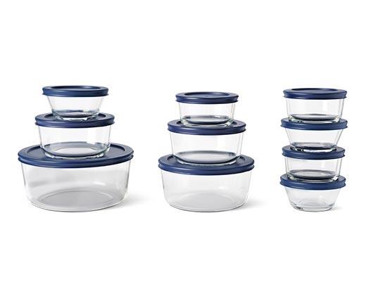 Crofton 
 20pc Glass Storage Set