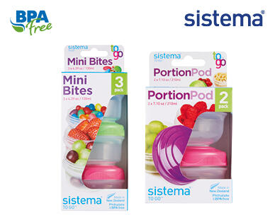 Sistema Snacking Containers
