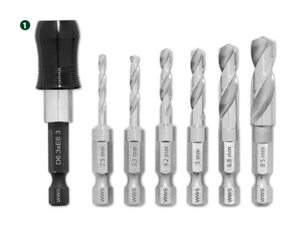 Bohrer- und Gewindebohrer-Set