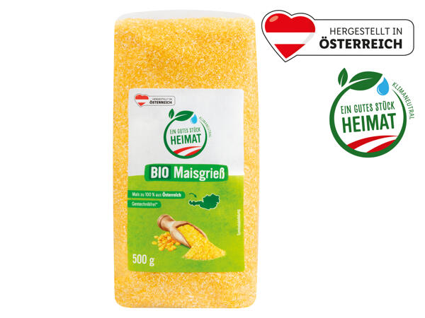 Bio-Maisgrieß