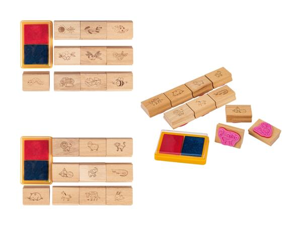 Set de tampons pour enfants, 11 pièces