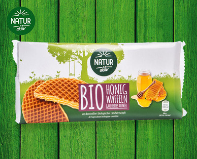 NATUR AKTIV Bio-Honigwaffeln