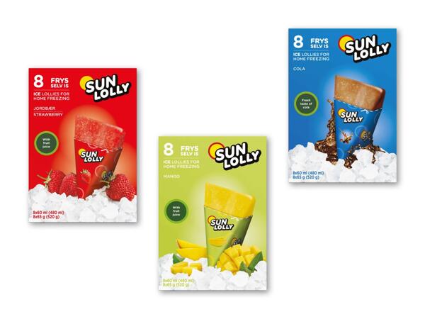 Sun Lolly frys selv-is