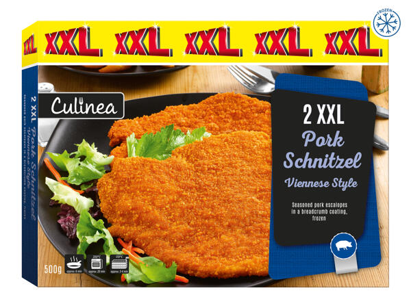 Culinea 2 Pork Schnitzels Viennese Style