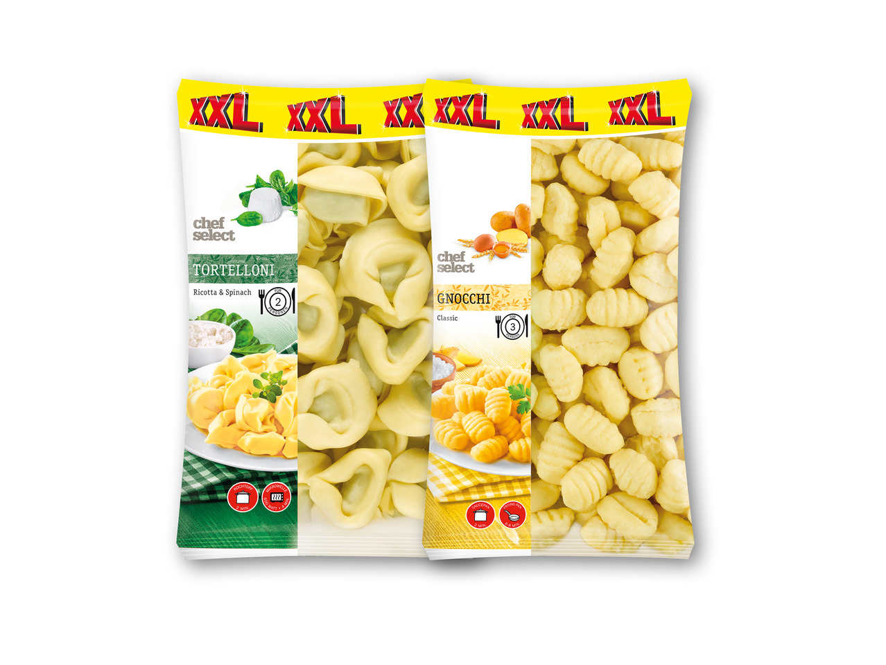 CHEF SELECT Tortelloni eller gnocchi