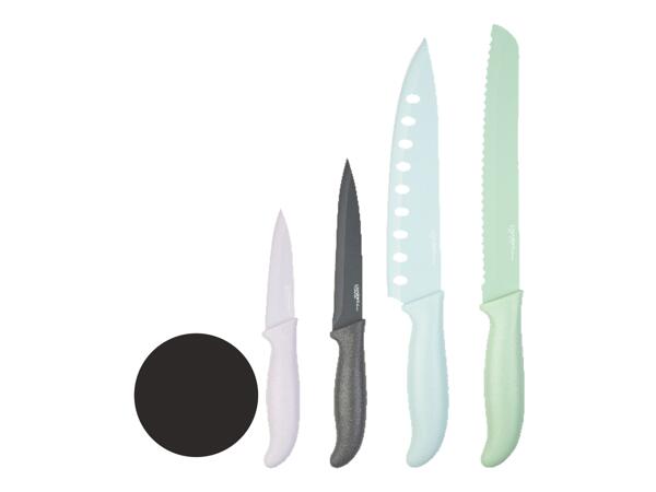 Knivset i rostfritt stål