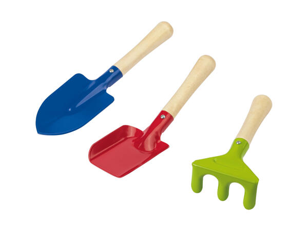 Set attrezzi da giardinaggio per bambini
