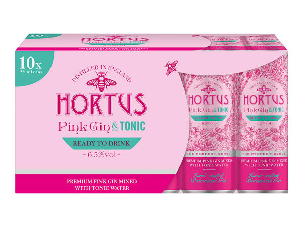 Hortus Premium Pink Gin & Tonic