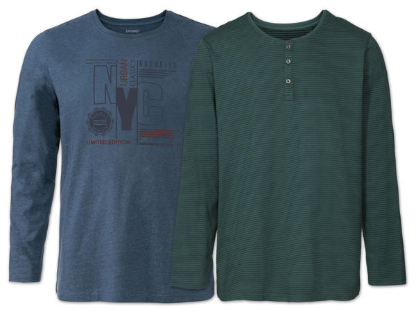 LIVERGY(R) Herren Langarmshirt