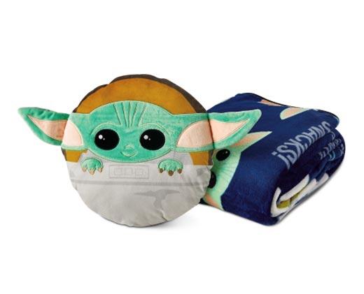 Character Pillow and Blanket Set