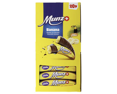 MUNZ 
 BANANES AU CHOCOLAT