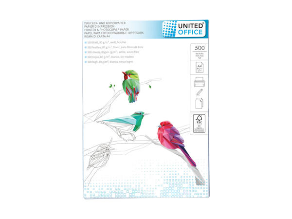 United Office A4 Printer & Photocopier Paper1