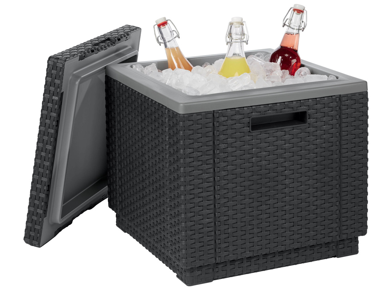 ALLIBERT Garden Pouffe with Cool Box