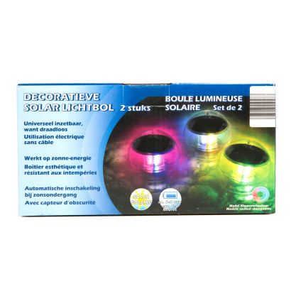 Dekorative Leuchtkugeln, 2 St.