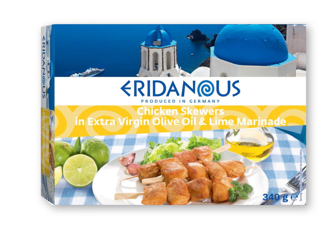 ERIDANOUS Marinated Chicken Skewers