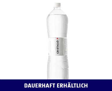 CRISTALLO 
 SCHWEIZER MINERALWASSER