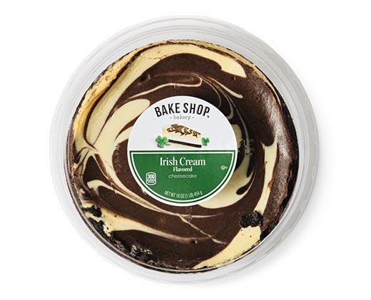 Bake Shop 
 Irish Cream Cheesecake