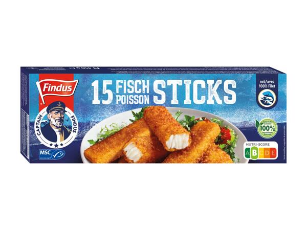 Bâtonnets de poisson MSC Findus