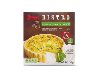 Bremer Bistro 2-Pack Quiche Lorraine/Florentine