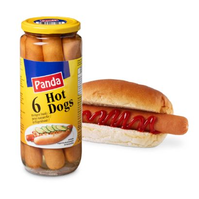 Saucisses hot-dog, 6 pcs