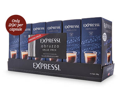 Expressi Capsule Value Packs 6 x 16pk - Abruzzo