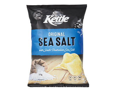 Kettle Sea Salt Slow Cooked Chips 175g
