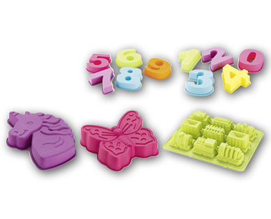 Moules de cuisson fantaisie en silicone CROFTON(R)