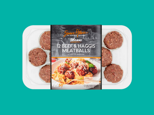 Simon Howie 12 Beef & Haggis Meatballs