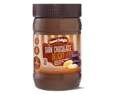 Peanut Delight Dark Chocolate or White Chocolate Delight Peanut Butter