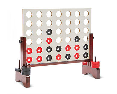 Crane Giant Toppling Blocks or Wooden 4-in-a-Row