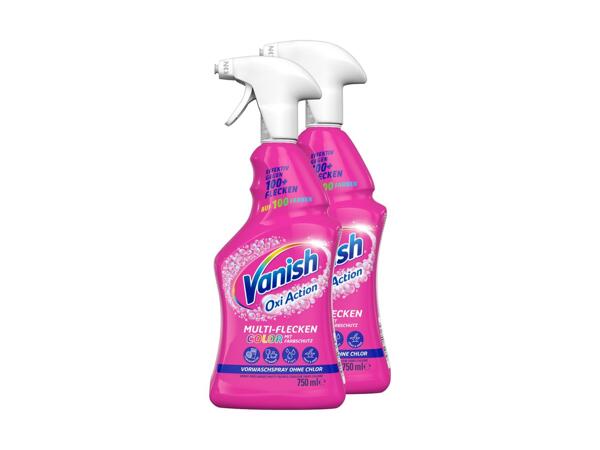 Spray de prélavage Vanish Oxi Action, pack de 2