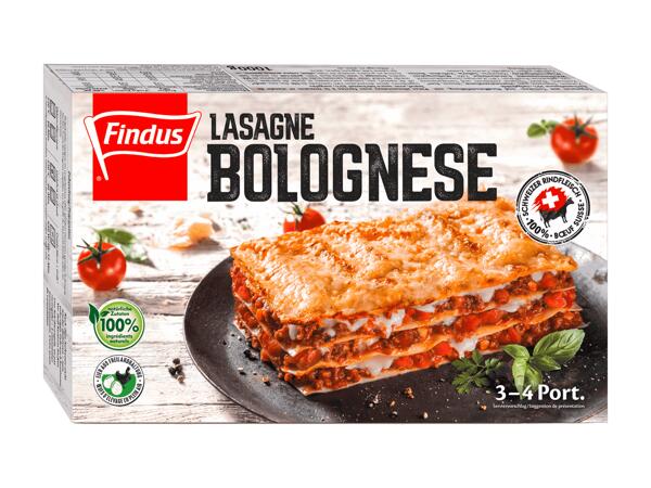 Lasagne à la bolognaise Findus