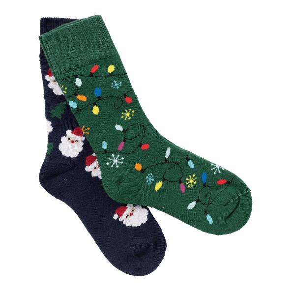 WALKX SOCKS(R) 				Kerstsokken, 2 paar