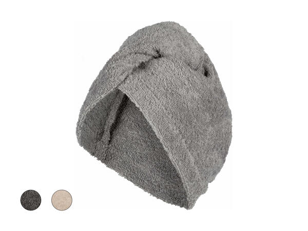 Serviette turban pour cheveux