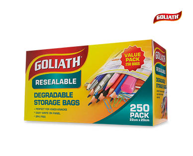 Resealable Storage Bags 250pk
