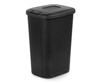 Easy Home 13.3-Gallon Touch Top Wastebasket