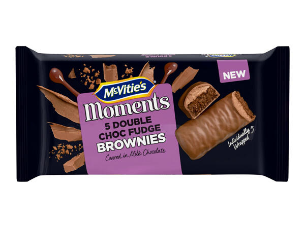 Mcvitie's 5 Double Choc Fudge Brownies