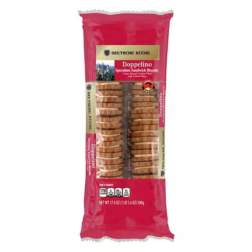 Doppelino Speculoos Sandwich Biscuits, 17.6 oz