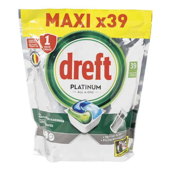 DREFT(R) 				Platinum-Spülmaschinentabs, 39 St.