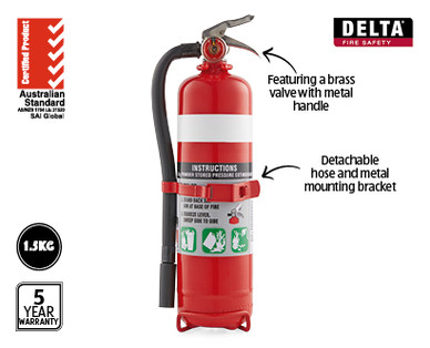1.5KG DRY CHEMICAL FIRE EXTINGUISHER